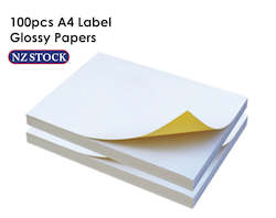 Internet only: A4 100pcs Self Adhesive Sticker Paper