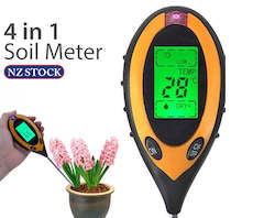 Internet only: 4 in 1 Soil PH Thermometer Tester