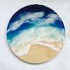 Small Beach Round Wall Hanging