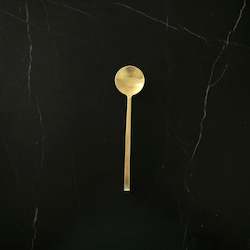 NEW Oro Condiment Spoon Gold - Pack of 5