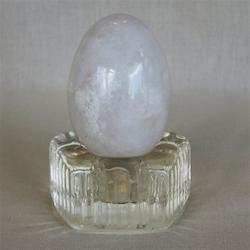 Gemstone Eggs: Milky Quartz Egg