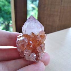 Crystals: Beautiful Spirit Quartz on Citrine