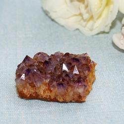 Crystals: Purple Amethyst Crystal Cluster