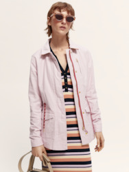 Women: Workwear Jacket in Lavender