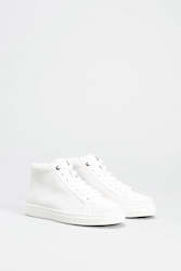 Shoes: Kali High Top Sneaker in White