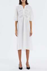 Women: Avenue Dress in White