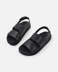 Shoes: Frenchy Sandal in Black