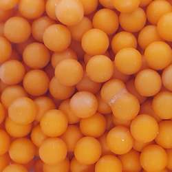 Cake: Sprinkles bag - Orange Balls 4mm