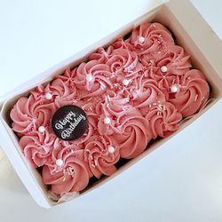 Cake: Add a chocolate Happy Birthday disc