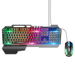 Mechanical-Sense RGB Gaming Keyboard & Mouse Pack
