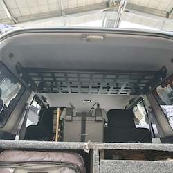 Rear Cargo Shelf: Toyota Prado 95 series LWB Rear Cargo Shelf