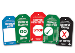 Equipment Notice Tags (Pack of 20)