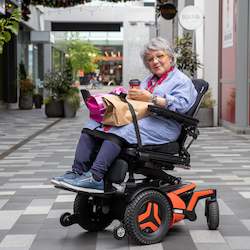 LapStacker XD for Permobil power wheelchairs