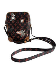 Internet only: Louis Vuitton Catogram Paname MM Crossbody Bag