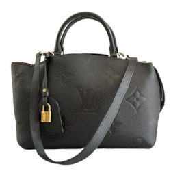 Internet only: Louis Vuitton Petite Palais, Black Empreinte Leather