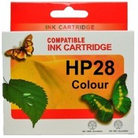 Hp 28 colour ink cartridges remanufactured