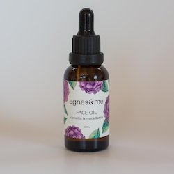Organic Face Oil with Camellia and Macadamia