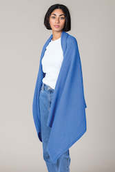 Cashmere Travel Wrap in Isfahan Blue