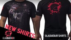 Hpa Paintball Tanks: GladiatAir Paintball T-shirt