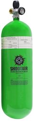 Shootair: 10 Litre PCP Cylinder with Valve and Charging Equipment