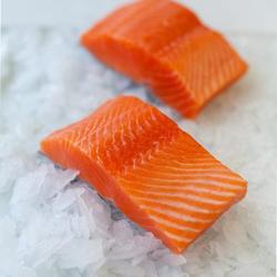 Fresh Cut Salmon Portion (Skin On)