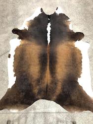 Exquisite Natural Cow Hide Gray Mix