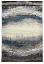Ruby Collection 340 Blue Rug