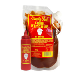 Restaurant: Simply Red Kasundi Ketchup Bottle & Pouch Combo
