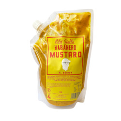 Old Yella Habanero Mustard 1kg