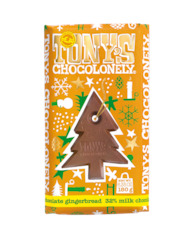 Tony's Chocolonely Milk Chocolate Gingerbread - Limited edition