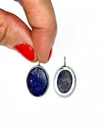 Jewellery: Lapis Lazuli Oval Pendant Piece