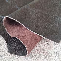 Leather good: Dark Brown Scrap Leather Piece