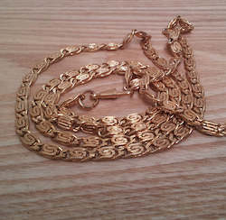 Leather good: 10 x Gold Chains - Bag Handle