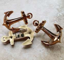 Leather good: Anchor decorative object
