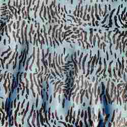 Leather good: Blue Zebra Printed Hair-On Cowhide - 1/2 Hide