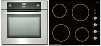 8-function oven &. Ceramic hob combo