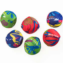 Swimming Accessories: Aqualine Splash Balls (6 pack)