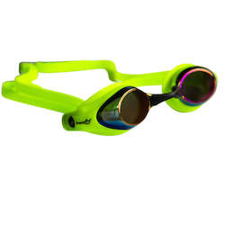 Performance Swimming Goggles: Aqualine Tribute Pro Goggle (Mirror Lens)