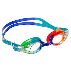 Kids Children Swimming Goggles: Aqualine Rainbow Goggle