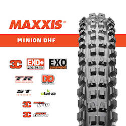 Bicycle and accessory: MAXXIS MINION DHF