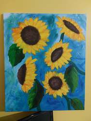 Sunflowers in oil