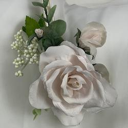 Headband - Romance in Your Hair Rose  â Paper (Faux) Flower