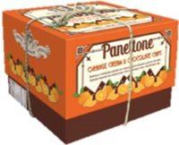Beer, wine and spirit wholesaling: Lazzaroni Panettone Orange Cream & Choc Chips Hatbox 750g (6)