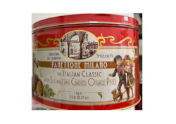 Beer, wine and spirit wholesaling: Lazzaroni Panettone Milano Classic Vintage memories tin 1kg