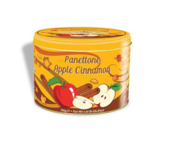 Lazzaroni Panettone Apple & Cinnamon Tin 750g
