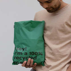 Health supplement: Courier Bag for Packaging Recycling