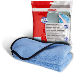 Sonax: SONAX MICROFIBRE LARGE DRYING CLOTH, WITH GOOD WATER ABSORPTION.