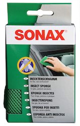 Exterior Paintwork: SONAX INSECT SPONGE, SAFE REMOVAL OF DIRT ON GLASS, VARNISH AND PLASTIC