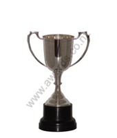 Silver sports cup 21cm