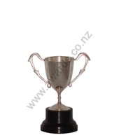 Silver sports cup 14.5cm